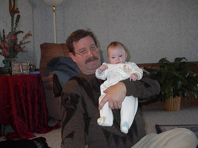 With her Grampy